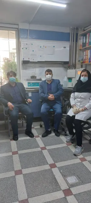 بازدید تیم نظارتی کارشناسان بازرسی و رسیدگی به شکایات ، معاونت درمان دانشگاه علوم پزشکی تبریز و امور آزمایشگاه های استان از مراکز آموزشی ودرمانی امام رضا (ع) ، علوی و بیمارستان های فجر و امام سجاد تبریز1401/1/14