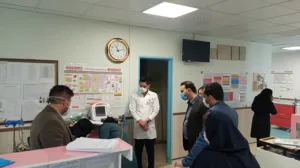 بازدید تیم نظارتی کارشناسان بازرسی و رسیدگی به شکایات ، معاونت درمان  و امور آزمایشگاههای استان، دانشگاه علوم پزشکی تبریز از شبکه بهداشت و درمان شهرستان هریس 1401/1/4