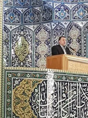 سخنرانی پیش از خطبه های نماز جمعه دکتر بهمن نقی پور  