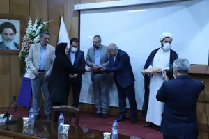 آئین تکریم و معارفه رئیس دانشکده دندانپزشکی 11تیرماه