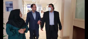 بازدید رئیس محترم دانشگاه از دانشکده داروسازی 1401/5/02
