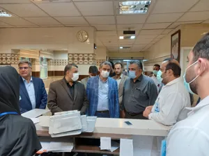 بازدید سر زده از بیمارستان شهدا