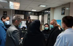 بازدید معاون امور استان‌های سازمان پدافند غیرعامل کشور از زیرساخت‌های بهداشت و درمان  آذربایجان شرقی