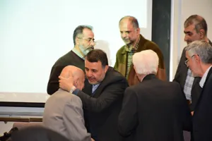 برگزاری آئین نامگذاری سالن مطالعه دانشکده داروسازی به نام پروفسور استاد احمد صبور اردوبادی