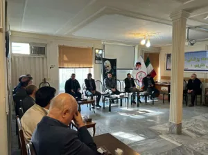 مراسم روز قشر بسیج جامعه پزشکی در دانشگاه علوم پزشکی تبریز 
