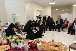 بازدید رئیس و بانوان مجمع خیرین سلامت از مرکز آموزشی درمانی تبریز