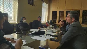 جلسه مشترک اداره پدافند کالبدی پدافند غیر عامل و  مدیریت منابع فیزیکی و نظارت بر طرحهای عمرانی دانشگاه
