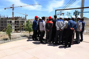 بازدید وزیر بهداشت از پروژه بیمارستان ۱۰۰۰ تختخوابی تبریز