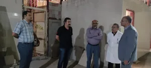 بازدید معاون توسعه مدیریت و منابع دانشگاه علوم پزشکی تبریزاز پروژهای عمرانی بیمارستان امام رضا(ع) تبریز