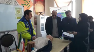 بازدید مدیر برنامه شهرهای سالم وزارت بهداشت از اولین شهر سالم 1402/09/22