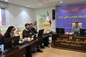 نشست دبیران انجمن های علمی بارئیس دانشگاه 