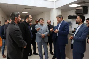 بازدید معاون پارلمانی وزیر بهداشت 