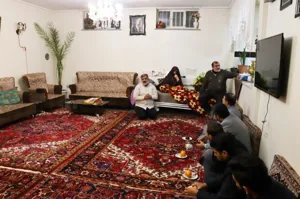 دیدار با خانواده شهید حسن زاده 