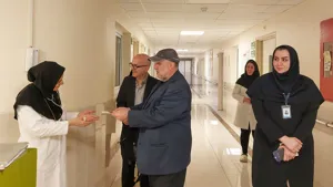 بازدید نوروزی سرپرست دانشگاه در 1 فروردین 