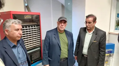 بازدید رییس دانشگاه از مراکز درمانی شهرستان اهر