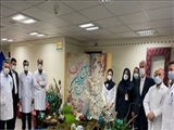 استاندار آذربایجانشرقی در آخرين ساعات سال 99 در مركز آموزشي درماني امام رضا(ع) حضور يافت  
