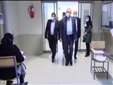 بازدید وزیر بهداشت از محل آزمون دستیاری