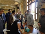 برگزاری دیدار مردمی رئیس دانشگاه علوم پزشکی تبریز و مسئولین دانشگاه در مصلای اعظم امام خمینی (ره) تبریز