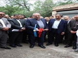 کلنگ زنی مرکز جامع سلامت اسبفروشان در شهرستان سراب