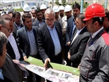 بازدید وزیر بهداشت از پروژه بیمارستان ۱۰۰۰ تختخوابی تبریز