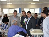 بازدید رئیس دانشگاه علوم پزشکی تبریز از بیمارستان امام خمینی (ره) کلیبر