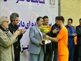 رئیس دانشگاه، تماشاگر ویژه بازی فینال مسابقات بین دانشکده ای دانشگاه علوم پزشکی تبریز