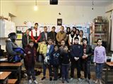 بازدید رئیس دانشگاه علوم پزشکی تبریز از اردوی جهادی دانشگاه