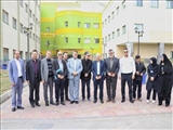 بازدید نوروزی رئیس دانشگاه علوم پزشکی تبریز از بیمارستان کودکان مردانی آذر در ساعات اولیه سال جدید