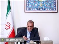 قدردانی رییس جمهور از فعالان عرصه سلامت و کادر درمان به ویژه پرستاران در دوران جنگ