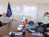 دیدار رئیس دانشگاه علوم پزشکی تبریز با فرمانده نیروی انتظامی آذربایجان‌شرقی