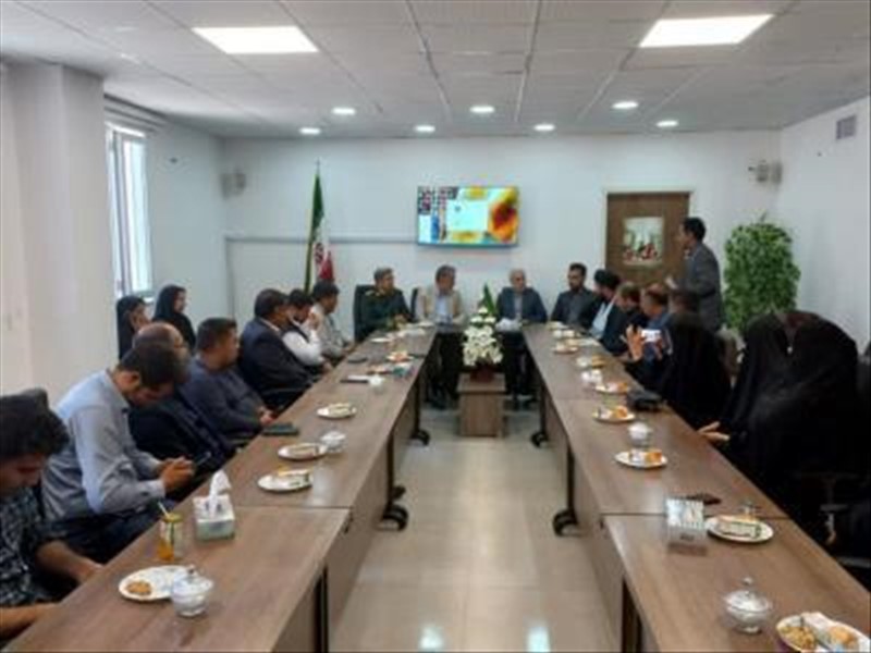 تکریم و معارفع سرپرست جدید شبکه بهداشت و درمان ورزقان 1402/05/18