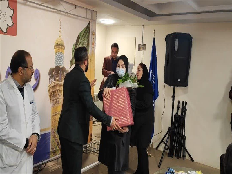 جشن روز پرستار در مرکز آموزشی درمانی وپژوهشی طالقانی 