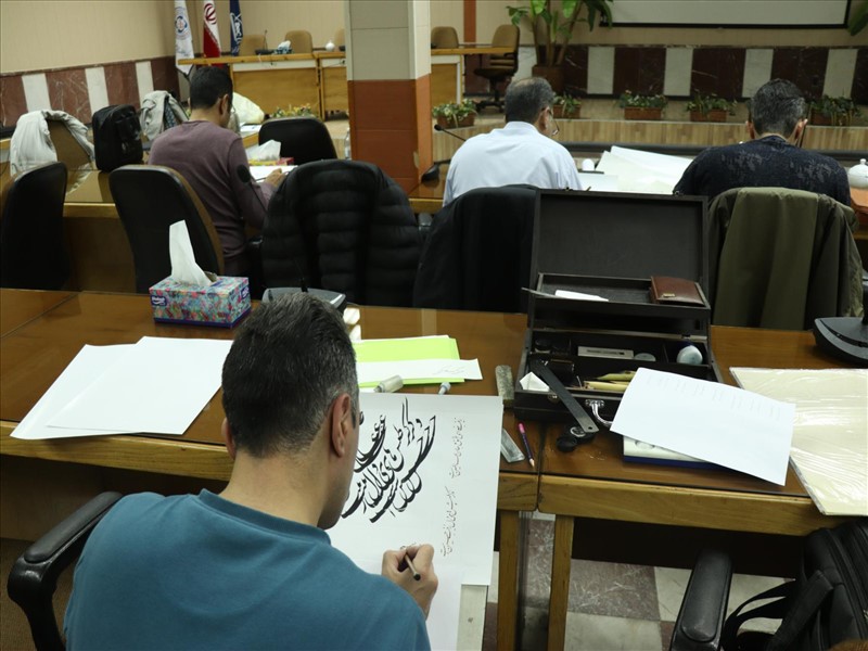برگزاری همایش خوشنویسی بمناسبت گرامیداشت مقام پرستار