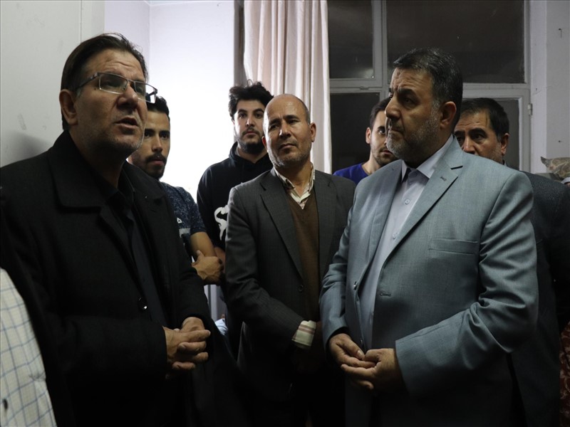 بازدید رئیس دانشگاه علوم پزشکی تبریز از خوابگاه های علوم پزشکی تبریز 