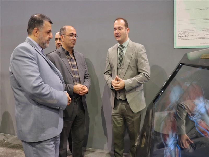 بازدید هیئت رئیسه دانشگاه علوم پزشکی تبریز از نمایشگاه رینوتکس 