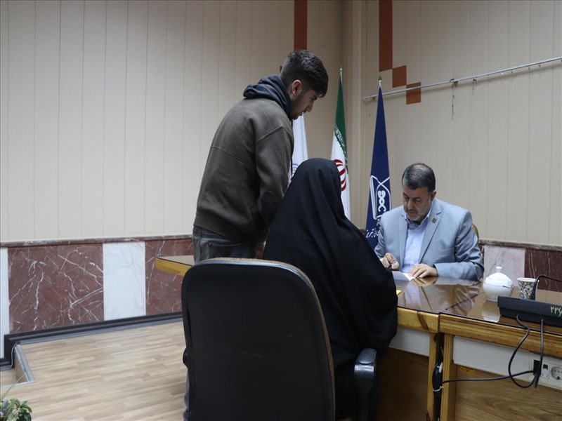 ملاقات مردمی رئیس و معاونین دانشگاه 