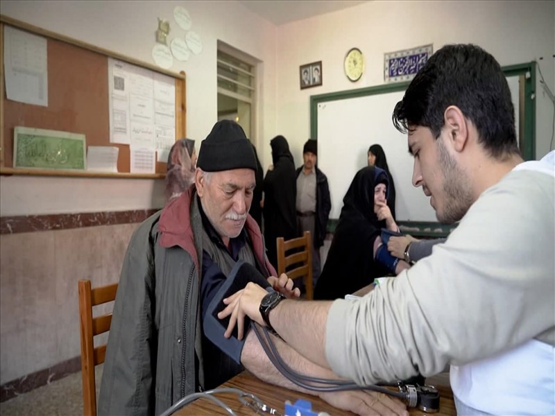 تصاویر درمانی اردوی جهادی درکرکج 1402/09/28