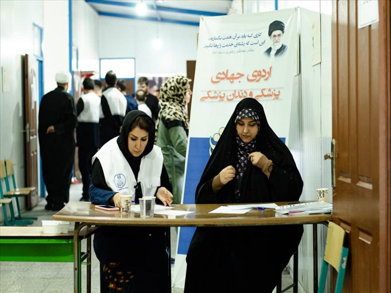 تصاویر درمانی اردوی جهادی درکرکج 1402/09/28