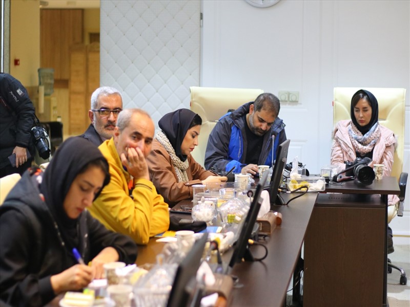 هفتمین نشست خبری رئیس دانشگاه علوم پزشکی تبریز 