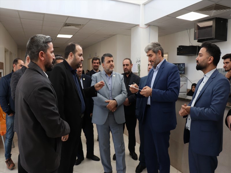 بازدید معاون پارلمانی وزیر بهداشت 