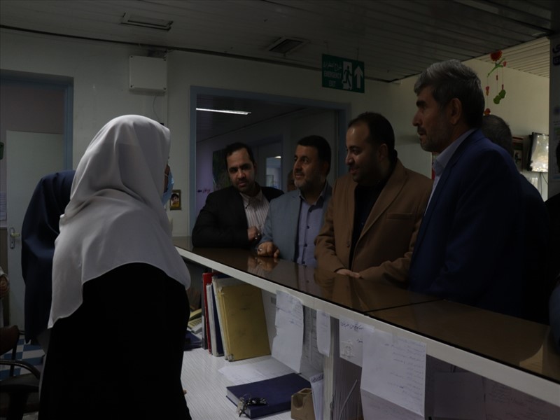 بازدید معاون پارلمانی وزیر بهداشت 