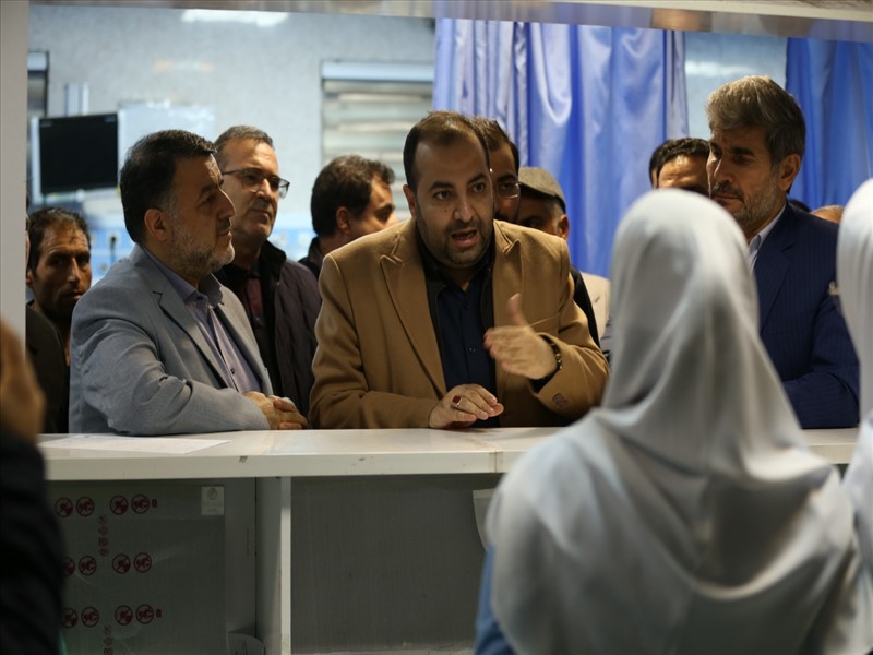 بازدید معاون پارلمانی وزیر بهداشت 
