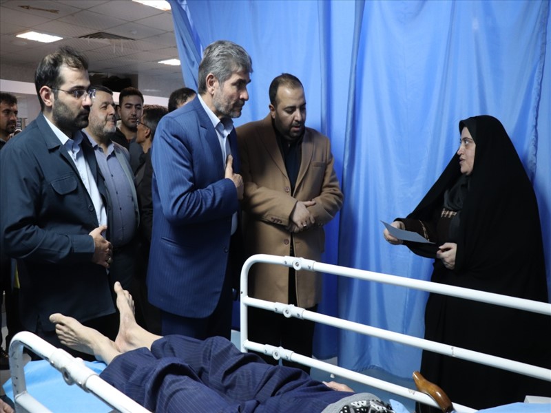 بازدید معاون پارلمانی وزیر بهداشت 