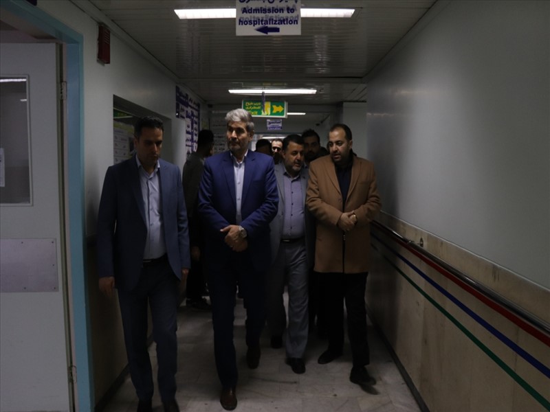 بازدید معاون پارلمانی وزیر بهداشت 