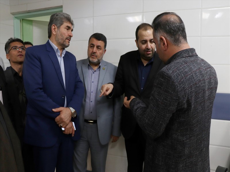 بازدید معاون پارلمانی وزیر بهداشت 