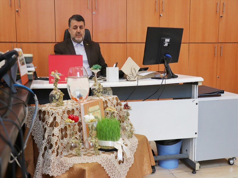 بازدید دکتر نقی پور از مرکز هدایت بحران 