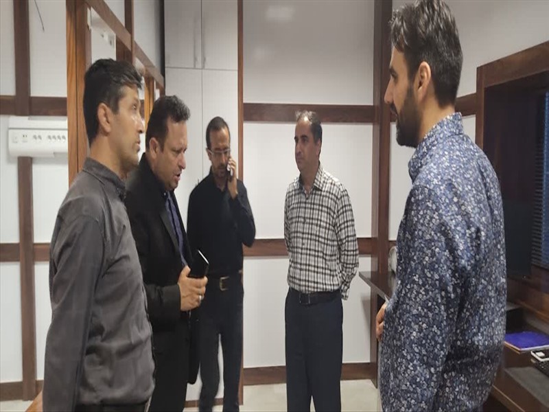 بازدید معاون درمان دانشگاه علوم پزشکی تبریز از مرکز آموزشی و درمانی رازی تبریز