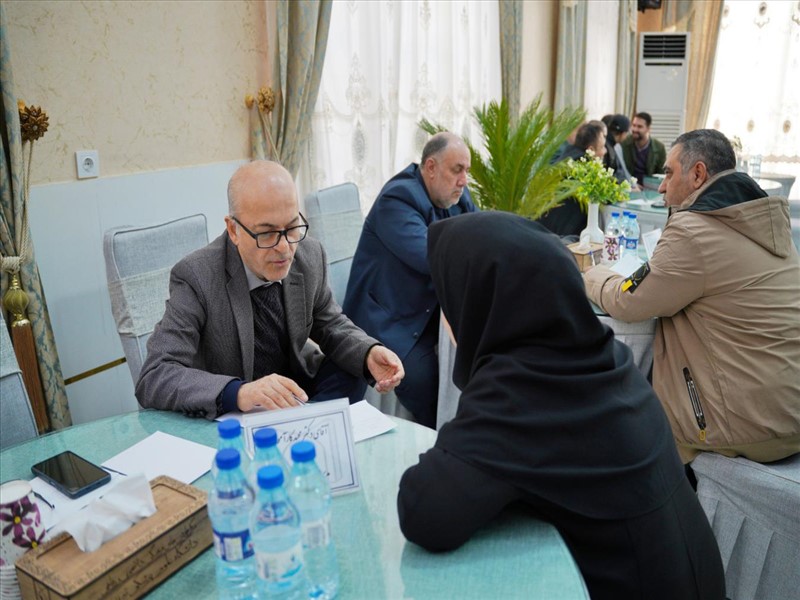 اولین دیدار مردمی سرپرست و معاونین دانشگاه علوم پزشکی تبریز 