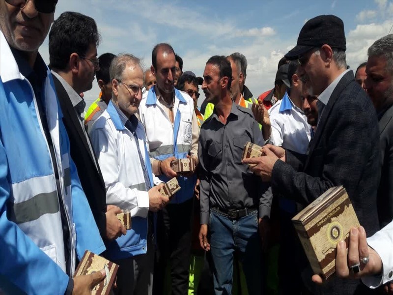 پاکسازی نمادین محور مواصلاتی خسروشاه، ایلخچی- 1404/02/02