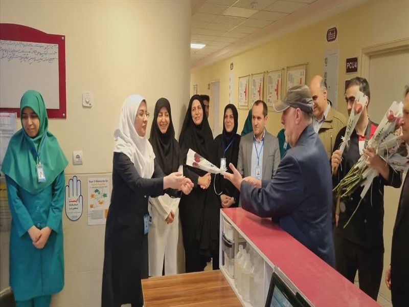 بازدید سرپرست دانشگاه علوم پزشکی تبریز از مرکز آموزشی درمانی الزهرا (س) و بیمارستان بهبود